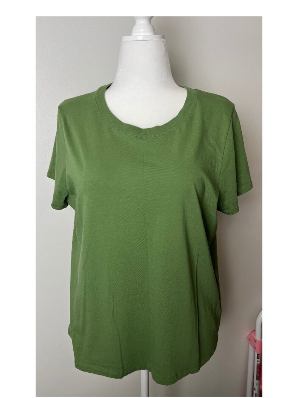 Madewell Classic Crewneck T-Shirt | Olive Green | XL
